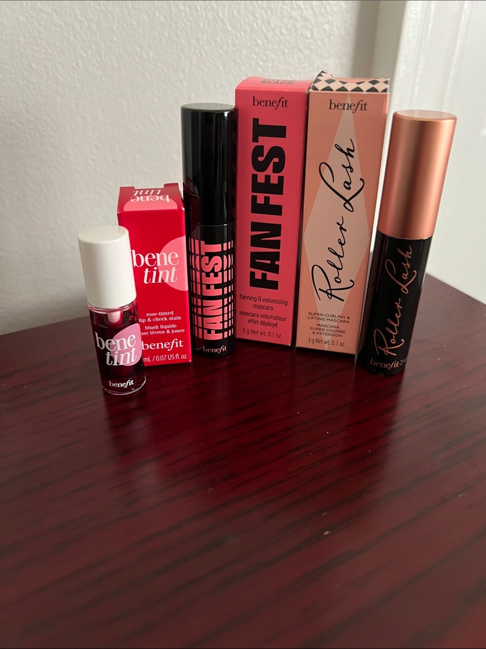 Benefit Lash & Color Lip/Cheek Stain Bundle